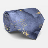 Selderfgoedfeest Tarot Card Hand Astrologer Stropdas (Opgerold)