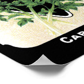 Seldergroene Kaart Seed Co. Fredonia, NY  Poster (Hoek)