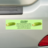 Selderij bumpersticker (Op auto)