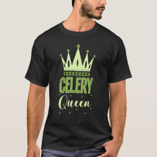 Selderij Koningin Groente Vegetarisch Veganische L T-shirt