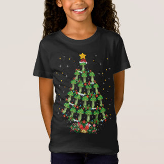 Selderij Plantaardige Lover Xmas Santa Hat Celery  T-shirt
