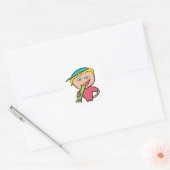 Selderij Ronde Sticker (Envelop)