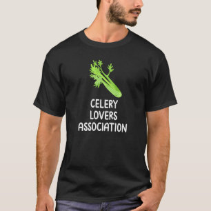 Selderij Vereniging Plantaardige Fan Club Eet Vegg T-shirt