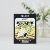 Selderijpakket  groenten Fredonia NY Briefkaart (Staand voorkant)