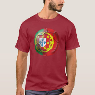 Selecção das Quinas Fuetbol Bola T-shirt