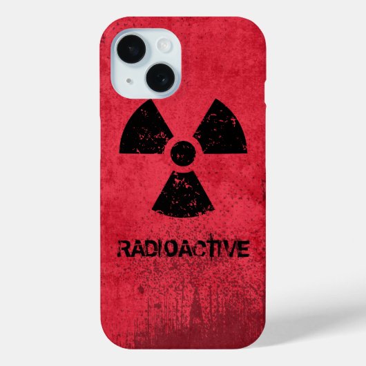Select-A-Color-radioactieve graat Case-Mate iPhone Case (Achterkant)