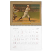 Selecteer 1911 Golden Era Baseball-kaarten Kalender (Feb 2027)