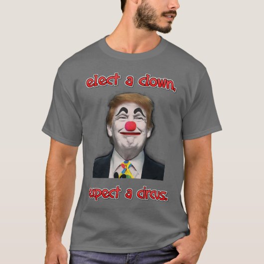 Selecteer een clown, t-shirt (Voorkant)