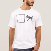 Selecteer het juiste vak, variatie 1 t-shirt (Voorkant)