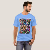 Selecteer je vechter UMK3 Mortal Kombat BlackNavy T-shirt (Voorkant volledig)