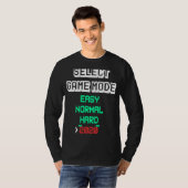 Selecteer Spelmodus 2020 Video Gamer T-shirt (Voorkant volledig)