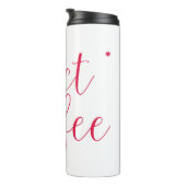 Selecteer Ster, Dan Koffie (voor Vrouwen in Techno Thermosbeker (Geroteerd rechts)