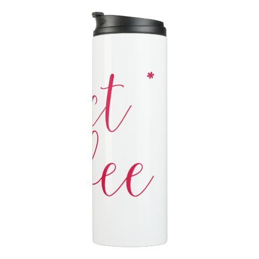 Selecteer Ster, Dan Koffie (voor Vrouwen in Techno Thermosbeker (Geroteerd rechts)