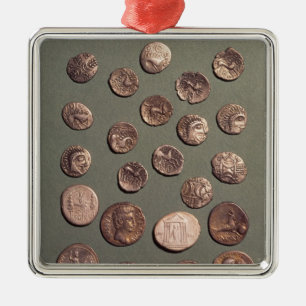 Selectie Celtische en Romeinse munten gevonden Metalen Ornament