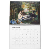 Selectie Edouard Manet Masterstuks Kalender (Jan 2026)