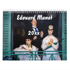 Selectie Edouard Manet Masterstuks Kalender