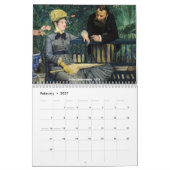 Selectie Edouard Manet Masterstuks Kalender (Feb 2027)