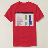 Selectie Excel-sneltoetsen Excel-sneltoetsen T-shirt (Design voorkant)