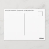 Selectie van diverse impressionistische meesterwer briefkaart (Achterkant)