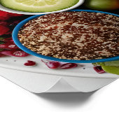 Selectie van Hart-Gezond Voedsel Poster (Hoek)