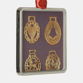 Selectie van paardenschorten metalen ornament (Rechts)