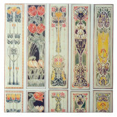 Selectie van paneeldesign, bord IX van "Modern Tegeltje (Voorkant)