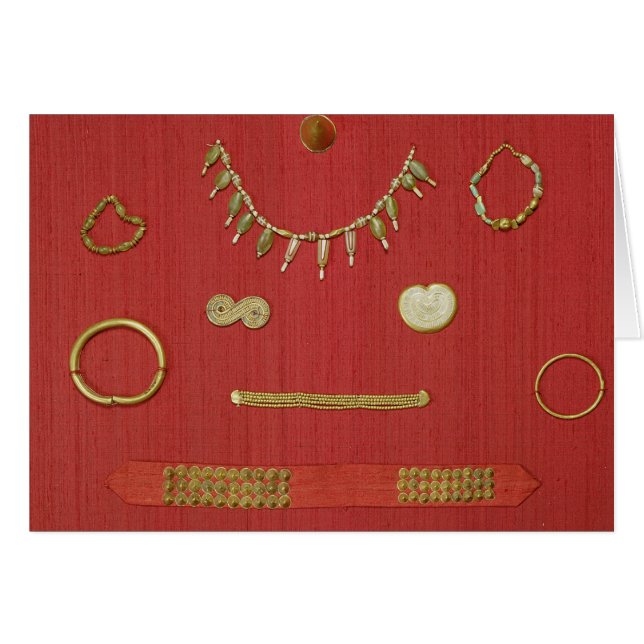 Selectie van sieraden, Harappa, 2300-1750 BC (Voorkant Horizontaal)