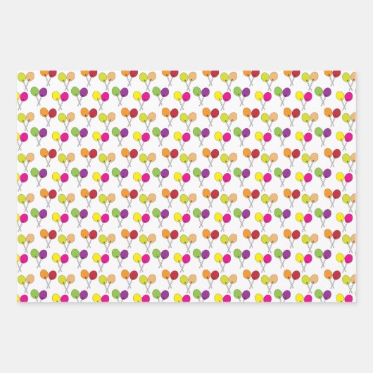 Selectie van snoepjes Suckers, zoethout, rolsnoepj Inpakpapier Vel (Voorkant)