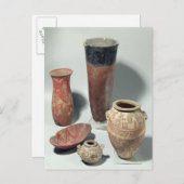 Selectie van vassen, Naqada I/II-periode, 4000-310 Briefkaart (Voorkant / Achterkant)