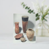 Selectie van vassen, Naqada I/II-periode, 4000-310 Briefkaart (Staand voorkant)