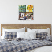 Selectie van verschillende impressionistische mees canvas afdruk (Insitu (Slaapkamer))