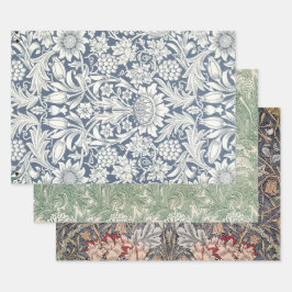 selectie van William Morris Inpakpapier Vel