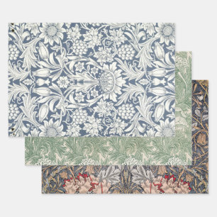 selectie van William Morris Inpakpapier Vel