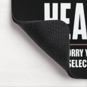 Selectief Horen Sorry Funny Gezegde Humoristisch Muismat (Hoek)