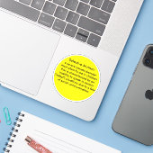 Selectief Mutisme Definitie Sticker (Laptop met iPhone)