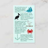 Selectief Mutisme haal het Visitekaartje van een j (Voorkant)