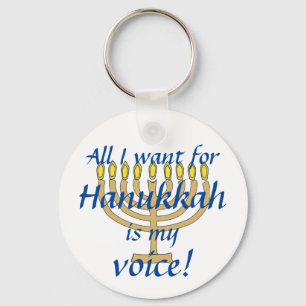 Selectief Mutisme Hanukkah Sleutelhanger