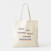 Selectief Mutisme Misverstand 2 Tote Bag (Achterkant)
