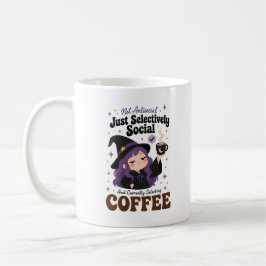 Selectief Sociale Heks Koffiemok Halloween Cadeau