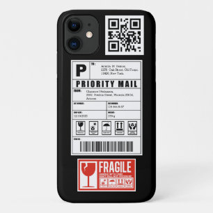 Selectiegrafel ticker QR-code verzendlabel Case-Mate iPhone Case
