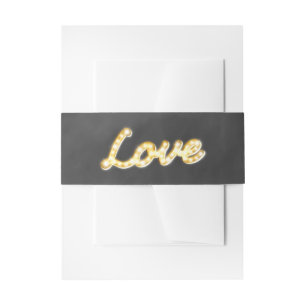 selectiekamers Belly Band - alkbord Uitnodigingen Wikkel