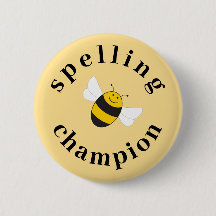 Selectieknop Spelling bee champion competition