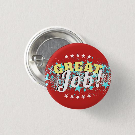 Selectieknop Uitreiking erkenning werknemer Ronde Button 3,2 Cm (Voorkant /achterkant)