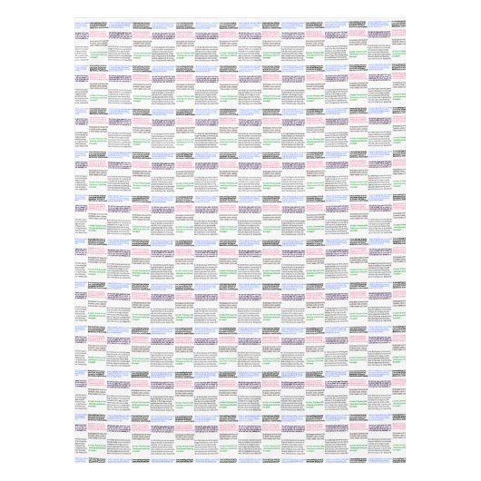 Selecties van Romeinen 8 Tafelkleed (Voorkant)