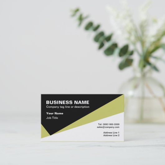 Selectieteken Design Professional-Visitekaartje Visitekaartje (Staand voorkant)