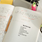 Selectievakjes Classroom Teacher Review Rubberstempel