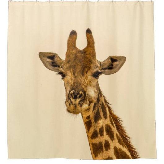SELECTIEVE FOCUS FOTOGRAFIE VAN GIRAFFE DOUCHEGORDIJN (Voorkant)