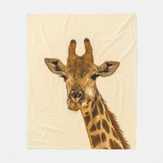 SELECTIEVE FOCUS FOTOGRAFIE VAN GIRAFFE FLEECE DEKEN