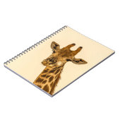 SELECTIEVE FOCUS FOTOGRAFIE VAN GIRAFFE NOTITIEBOEK (Linkerzijde)