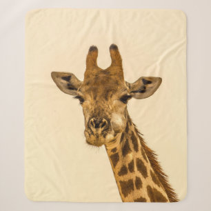 SELECTIEVE FOCUS FOTOGRAFIE VAN GIRAFFE SHERPA DEKEN